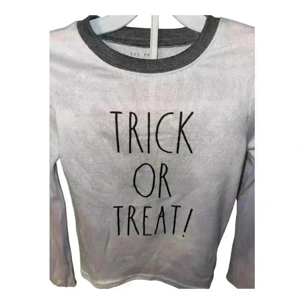 Rae Dunn Unisex Trick Or Treat Pajamas, Size 6